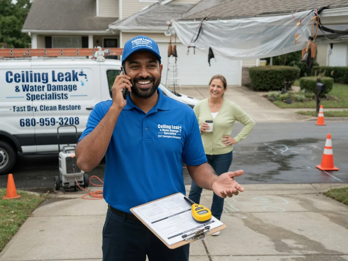 Ceiling Leak Cleanup Columbiana, AL FAQs